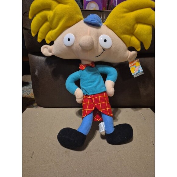 Nanco Other - Hey Arnold 11" Plush Arnold 2001 Nanco NEW w TAG